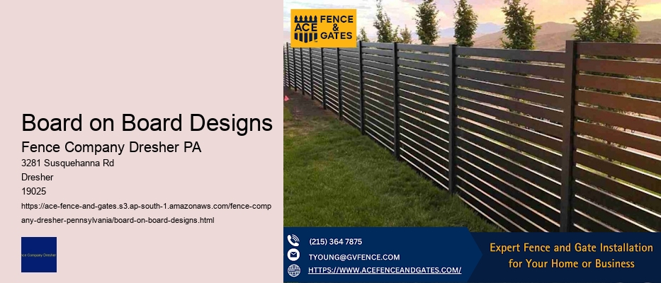 Board on Board Designs